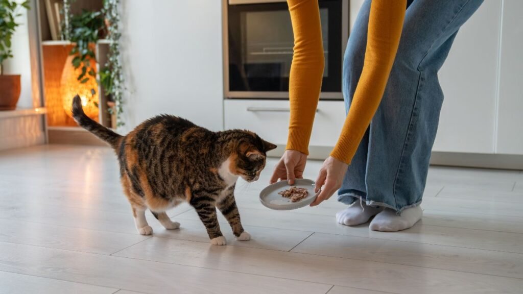 Guia Completo de Alimentação para Gatos: Tudo o Que Você Precisa Saber 2 Rotina ideal de alimentação para gatos