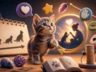 Educação de filhotes de gato