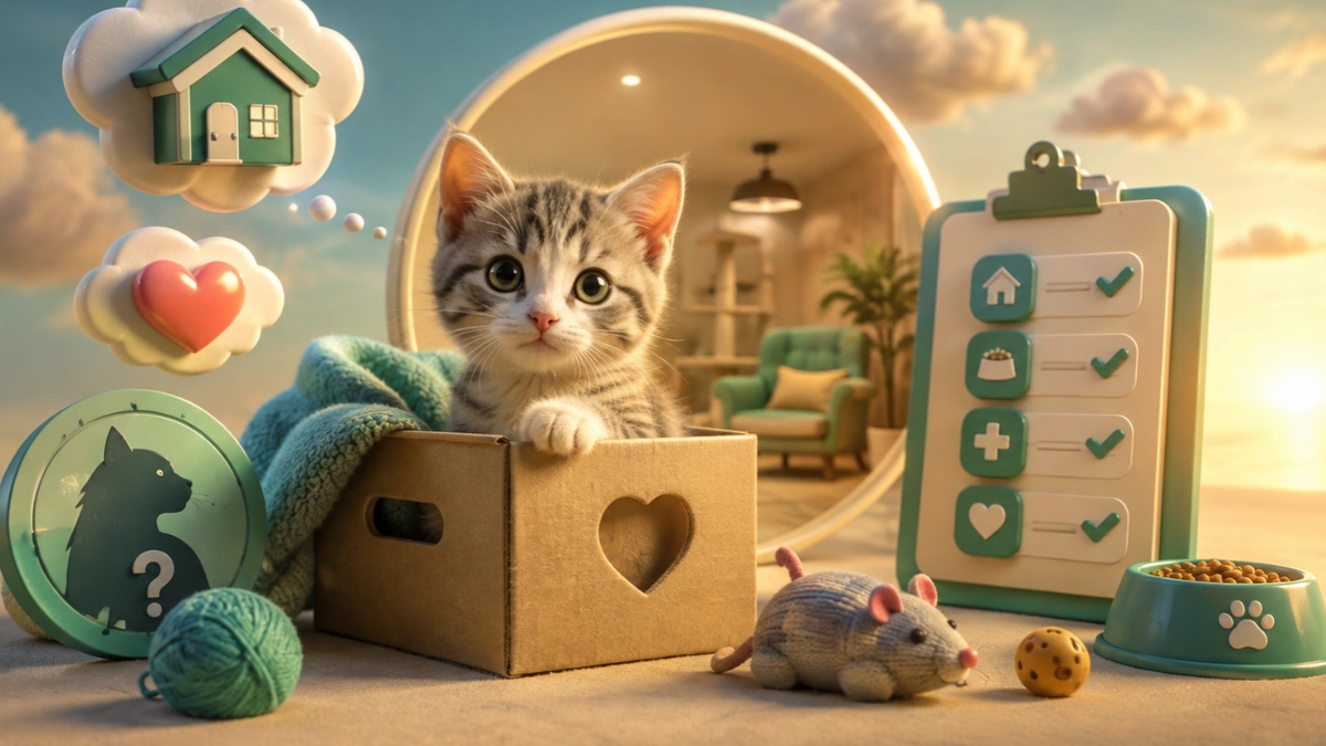 Adoção responsável guia completo do primeiro gato