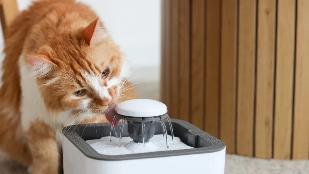 Tecnologia para Gatos: Câmeras, Comedouros Automáticos e Bebedouros Inteligentes 3 Bebedouros inteligentes e a relação com a saúde renal do gato