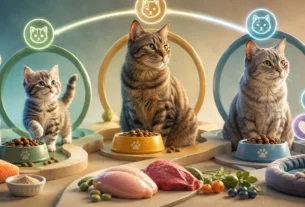 Nutrição felina por fase de vida