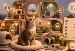 o que todo gato precisa ter em casa