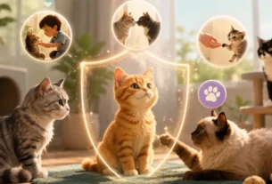 Socialização de gatos